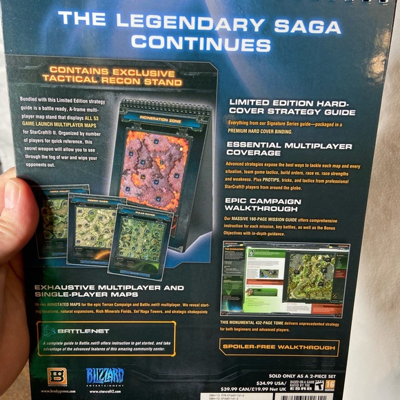 VTG Computer Game Star Craft Wings of Liberty Multiplayer Tactical Recon Stand - Picture 4 of 10